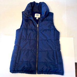Old Navy Puffer Vest Jacket Navy Blue, Women’s size XS, Excellent  condition !